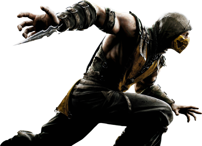 Mortal Kombat Scorpion PNG HD