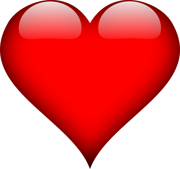 Free Vector Graphic: Heart, Love, Red, Valentine   Free Image On Pixabay   157895 - Herz, Transparent background PNG HD thumbnail