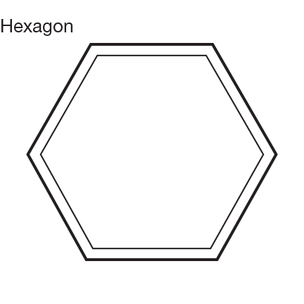 . Hdpng.com Custom Shape Hexagon Window Hdpng.com  - Hexagon Shape, Transparent background PNG HD thumbnail