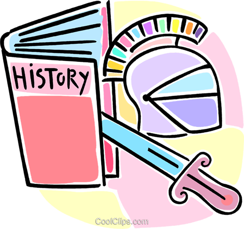 History Book And Artifacts Royalty Free Vector Clip Art Illustration - History Book, Transparent background PNG HD thumbnail