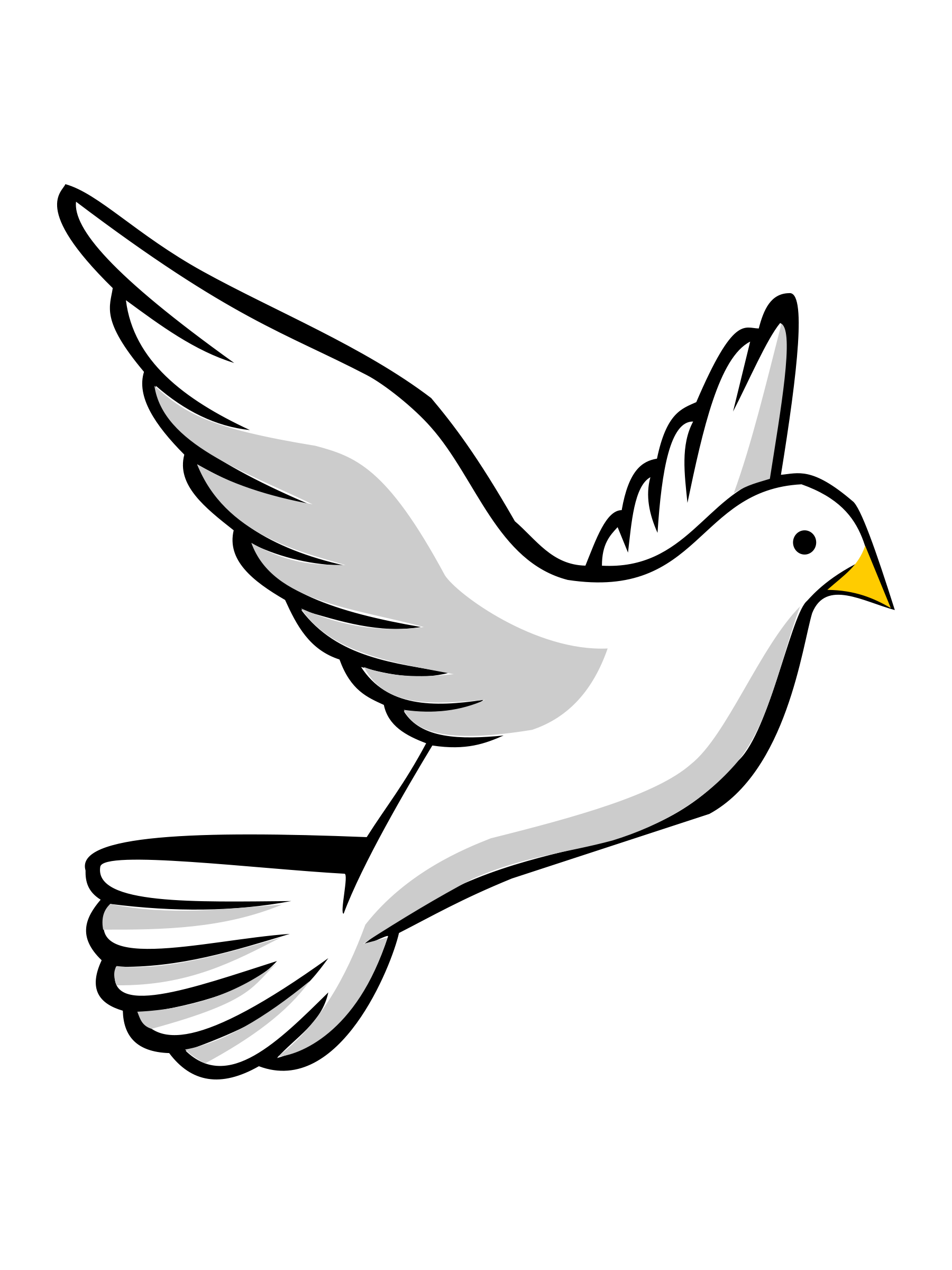 Holy Spirit Dove Clipart - Holy Spirit, Transparent background PNG HD thumbnail
