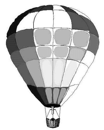 Png Hot Air Balloon Black And White - Brungki: Hot Air Balloon Clip Art Black And White, Transparent background PNG HD thumbnail
