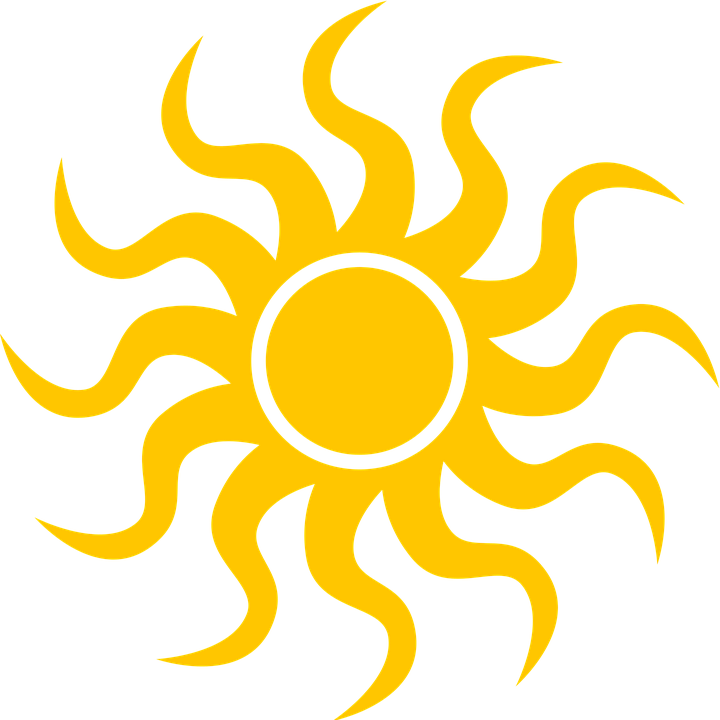 Sun, Icon, Weather, Hot, Seem, Clouds, Mood, Sky - Hot Sun, Transparent background PNG HD thumbnail