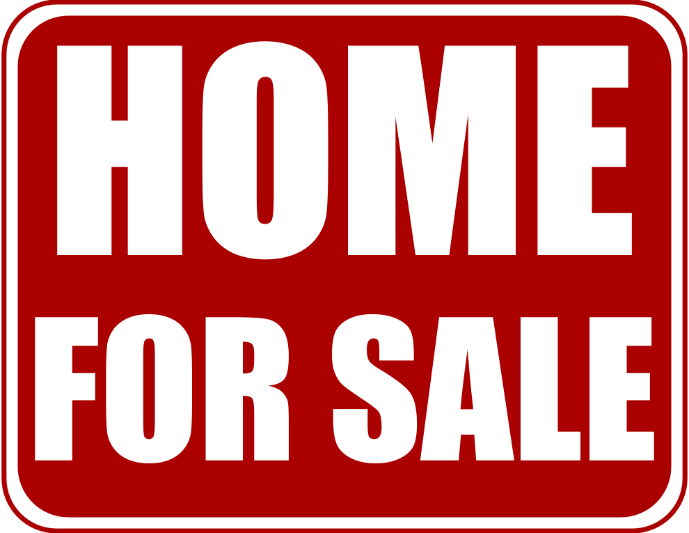 House For Sale Sign Clip Art - House For Sale, Transparent background PNG HD thumbnail
