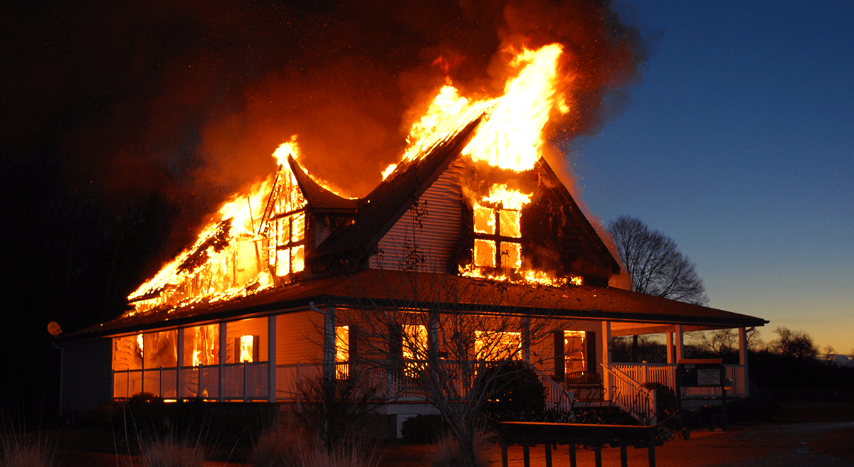» Godu0027S Fire Code - House On Fire, Transparent background PNG HD thumbnail