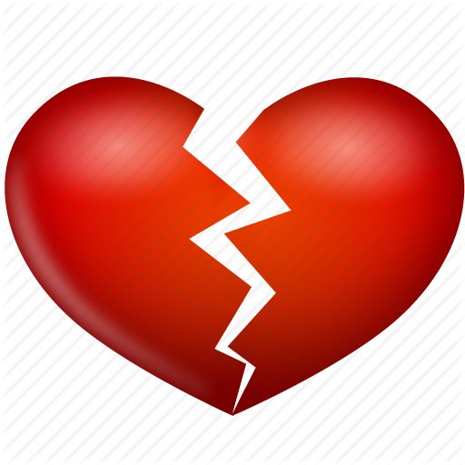 Broken, Heart, Hurt, Love, Valentineu0027S Day Icon - Hurt, Transparent background PNG HD thumbnail