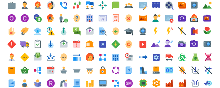 Flat Color Icons - Icons, Transparent background PNG HD thumbnail