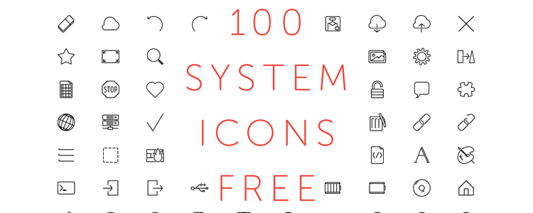 System Icons (100 Icons, Psd, Svg, Eps, Ai, Icon Font) - Icons, Transparent background PNG HD thumbnail