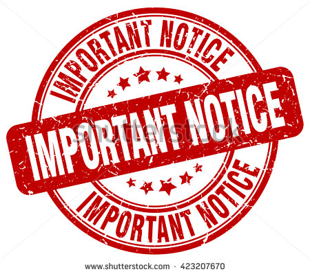 Important Notice. Stamp - Important Notice, Transparent background PNG HD thumbnail