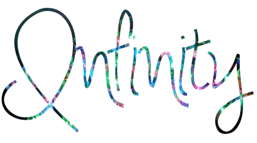 Gradient infinity logo infini