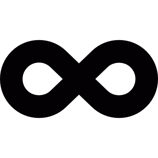 Gradient infinity logo infini