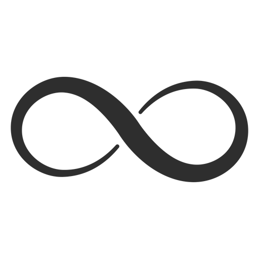 Minimalist Infinity Logo Png - Infinity, Transparent background PNG HD thumbnail