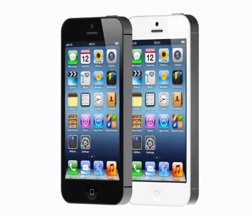 Iphone 5 Concept Black White - Iphone 5, Transparent background PNG HD thumbnail