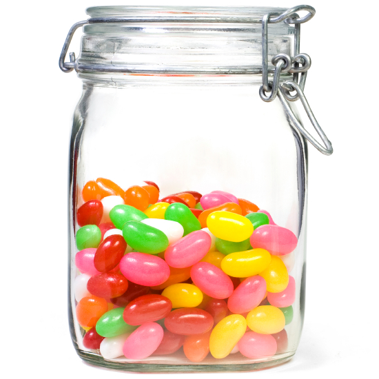 Pin Jelly Bean Clipart Lolly Jar #3 - Jar Of Sweets, Transparent background PNG HD thumbnail