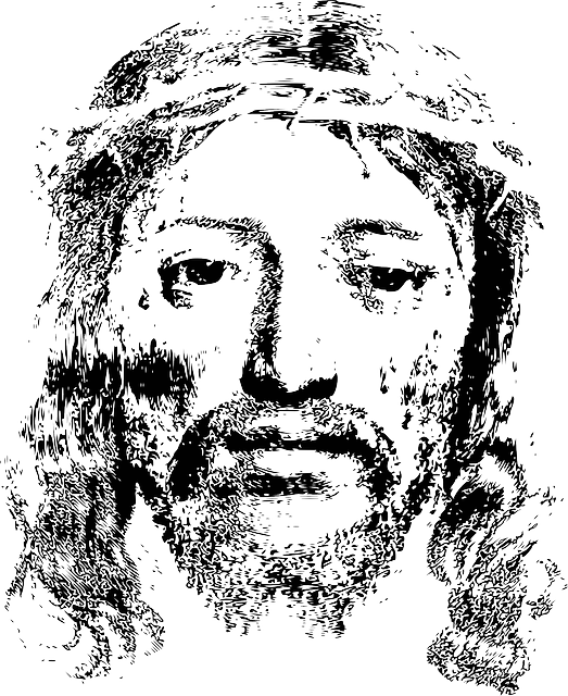 Free Vector Graphic: Jesus, Face, Man, Christ, Religion   Free Image On Pixabay   160077 - Jesus Face, Transparent background PNG HD thumbnail