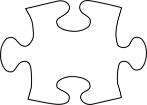 White Jigsaw Puzzle Piece Clip Art - Jigsaw Puzzle Pieces, Transparent background PNG HD thumbnail