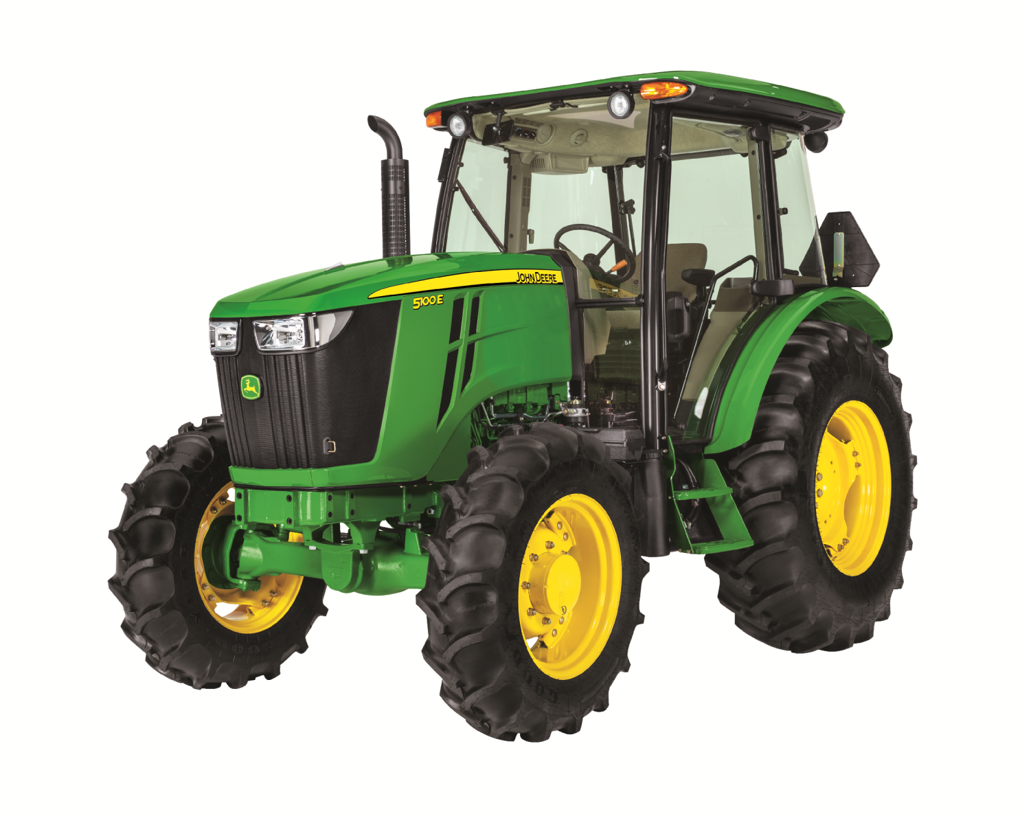 0% Apr For 60 Months Or Get Up To $3000 Off On (85 100Hp) John Deere 5E Series Utility Tractors 5100E - John Deere Tractor, Transparent background PNG HD thumbnail