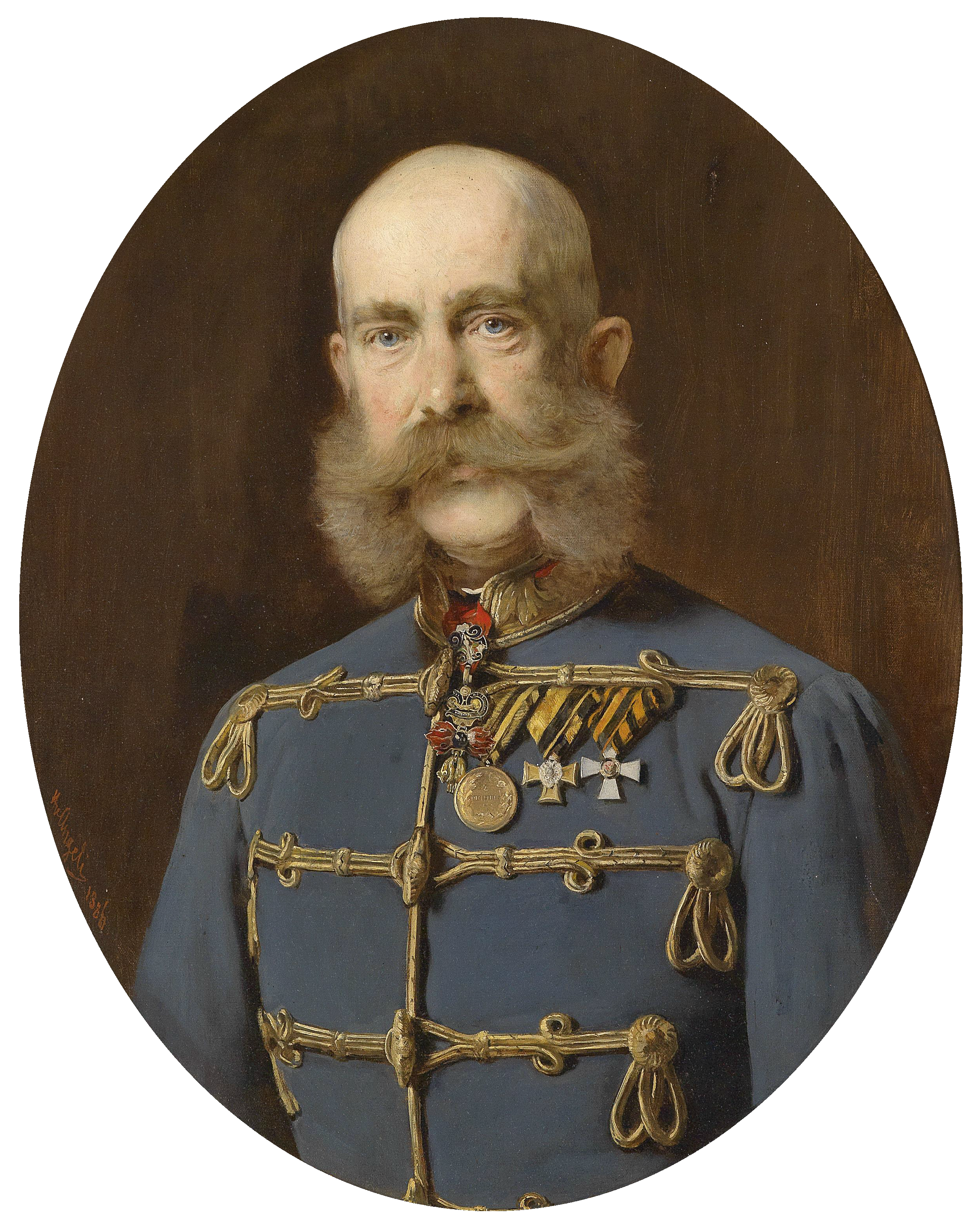 File:heinrich Von Angeli Kaiser Franz Joseph 1886.png - Joseph, Transparent background PNG HD thumbnail