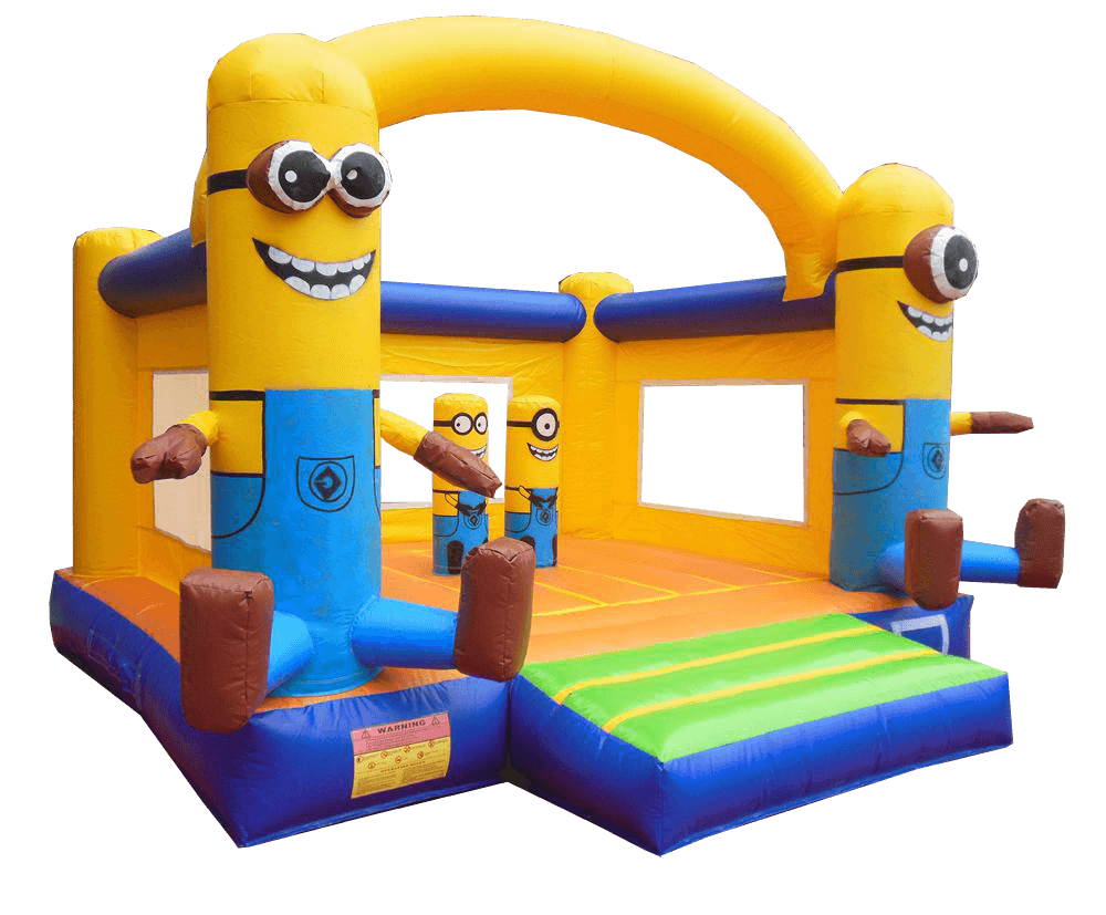 Png Jumping Castle - Minions   Wonderland Jumping Castles, Transparent background PNG HD thumbnail