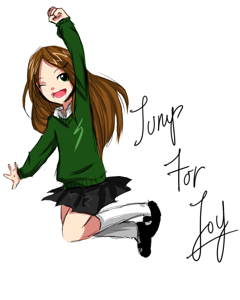 Jump For Joy By Aii Luv Hdpng.com  - Jumping For Joy, Transparent background PNG HD thumbnail