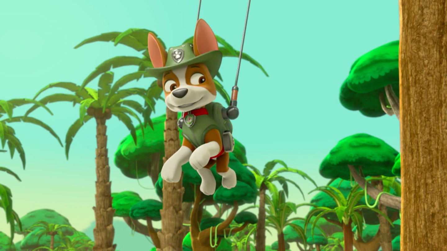 Image   Paw Patrol 315 Scene 54 Tracker.png | Paw Patrol Wiki | Fandom Powered By Wikia - Jungle Scene, Transparent background PNG HD thumbnail
