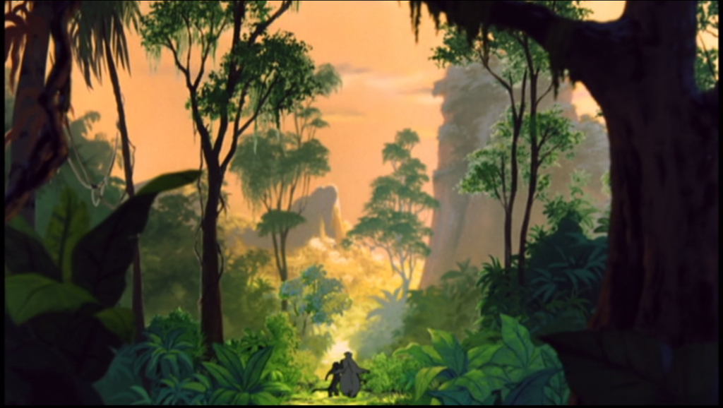 To Commemorate My Achievement, I Painted The Back Of My Room Door With The Last Scene From The Jungle Book. My Dadu0027S Friends (Architects) Were So Impressed Hdpng.com  - Jungle Scene, Transparent background PNG HD thumbnail