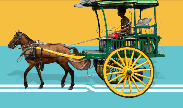Hold Your Horses! Grab Is Offering Grabkalesa In Manila - Kalesa, Transparent background PNG HD thumbnail