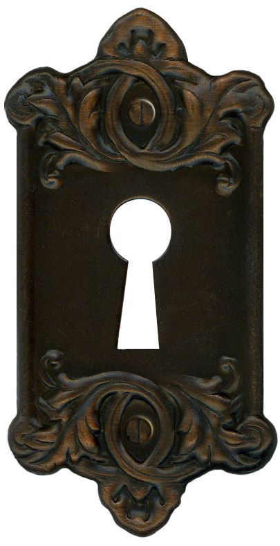 This Funky Retro Looking Door Lock Key Plate Was Bought At The S. Retro Vintage Door Key Plate For Lock - Keys And Locks, Transparent background PNG HD thumbnail