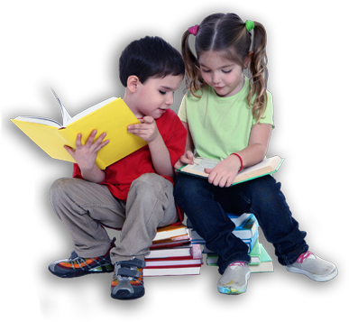 Png Kids Reading Hdpng.com 387 - Kids Reading, Transparent background PNG HD thumbnail