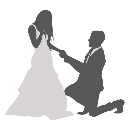 Groom Kneeling To Bride Png - Kneeling, Transparent background PNG HD thumbnail