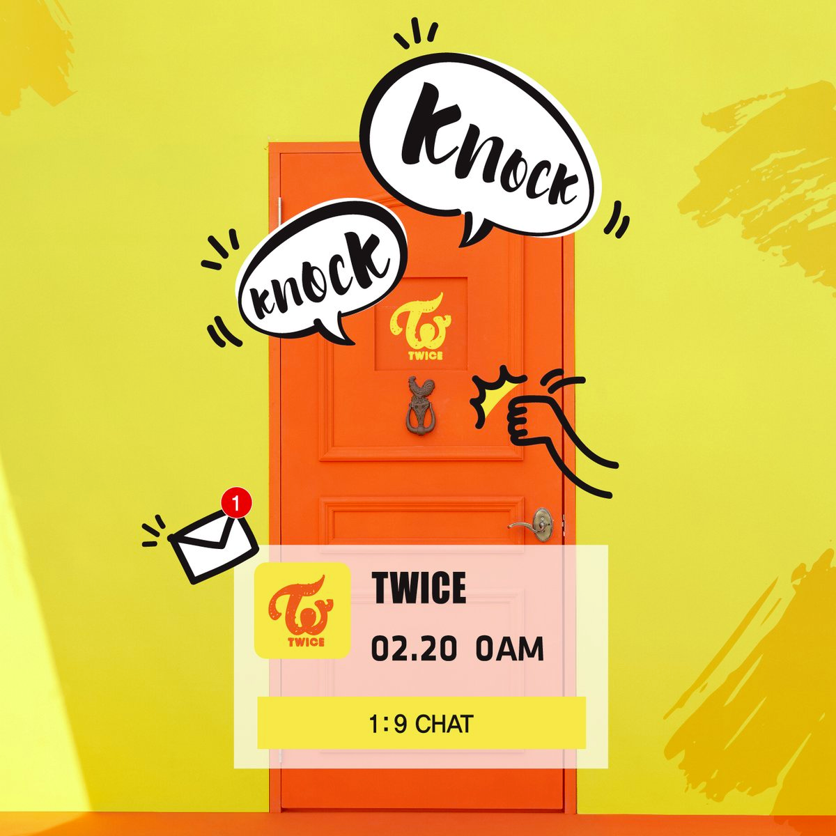 Twice Knock Knock Teaser Image.png - Knock, Transparent background PNG HD thumbnail