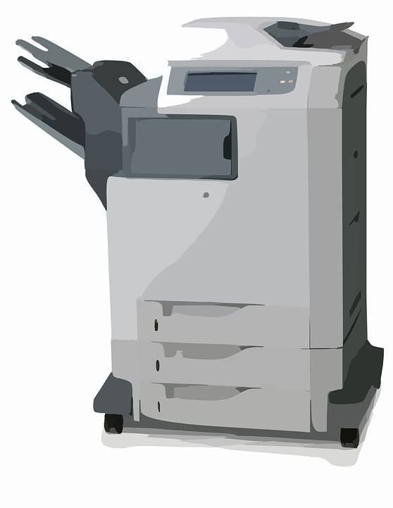 Kopierer, Scanner, Drucker, Büro, Gerät, Multifunktions - Kopierer, Transparent background PNG HD thumbnail
