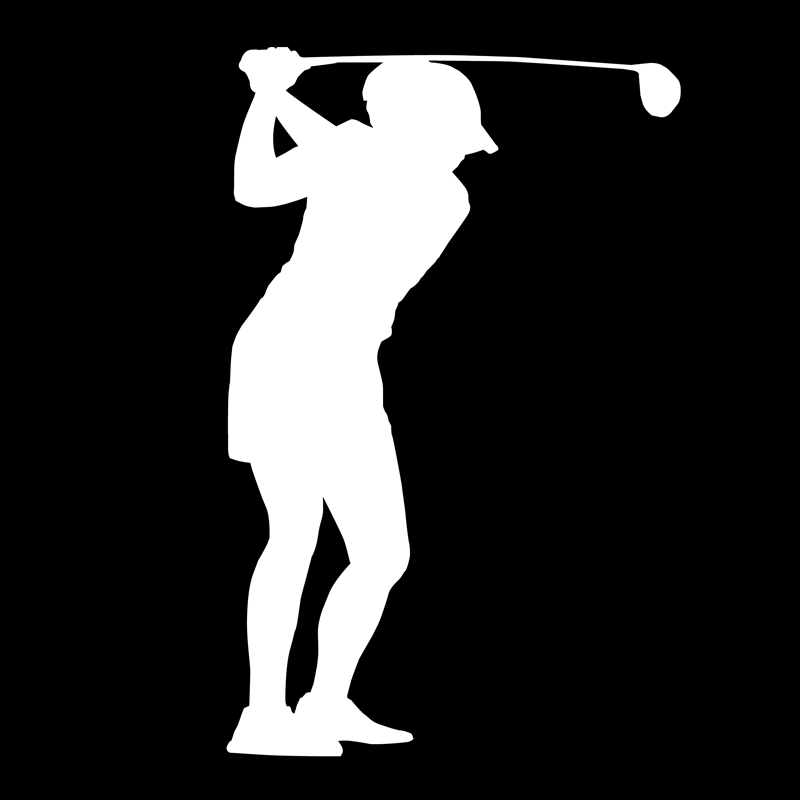 Female Golfer - Lady Golfer, Transparent background PNG HD thumbnail