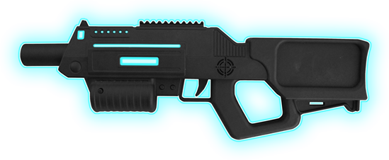 Laser Gun, Arms, Automatic, R