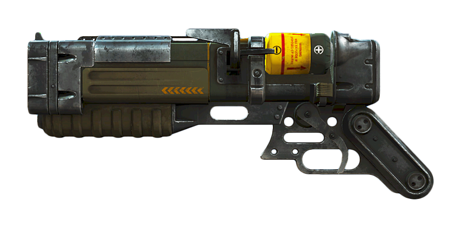 Fo4 Laser Gun V2.png - Laser Gun, Transparent background PNG HD thumbnail