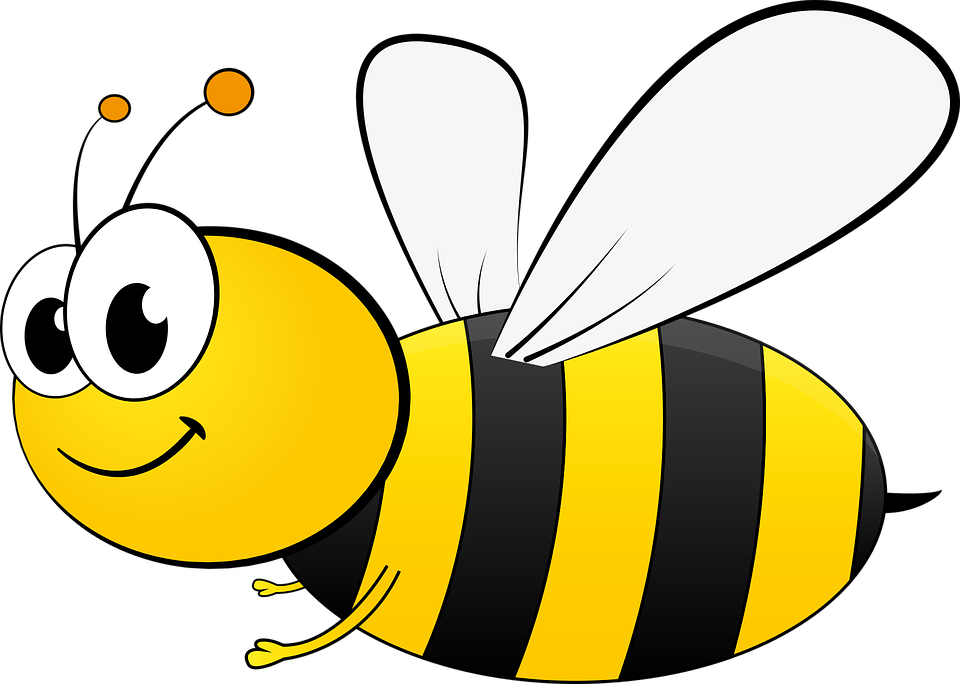 Lebah, Bi, Kartun, Madu, Serangga, Menyerbuki, Sting - Lebah, Transparent background PNG HD thumbnail