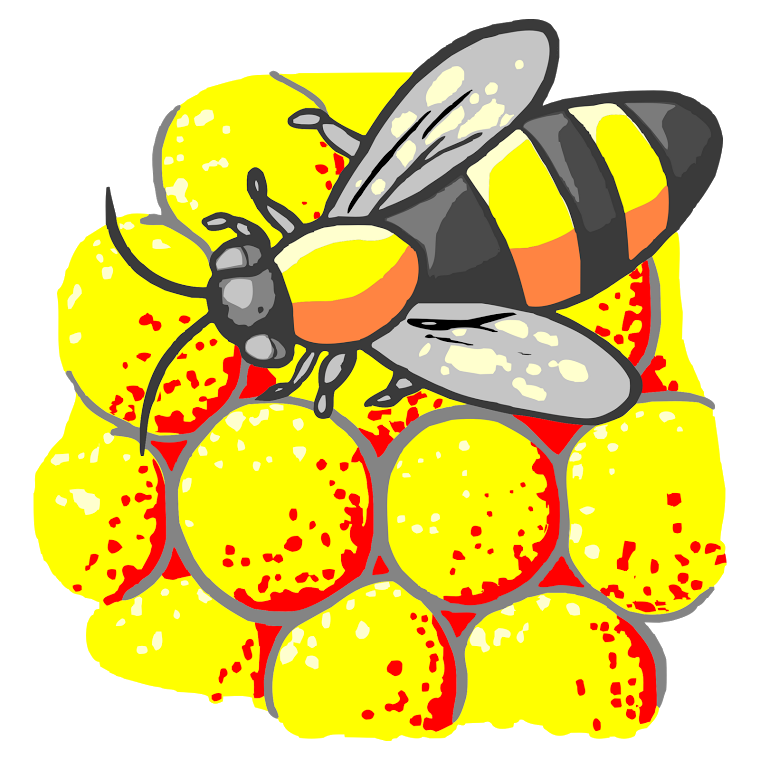 Serbuk Sari Lebah   蜂花粉   Fēng Huāfěn   Bee Pollen - Lebah, Transparent background PNG HD thumbnail