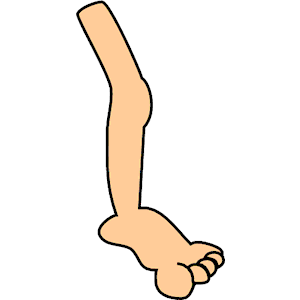 Leg Clip Art - Leg, Transparent background PNG HD thumbnail