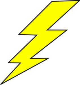 Lightning Bolt Clip Art - Lighting Bolt, Transparent background PNG HD thumbnail