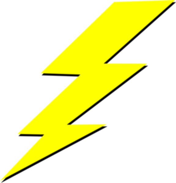 Lightning Bolt Png Image #34115 - Lighting Bolt, Transparent background PNG HD thumbnail
