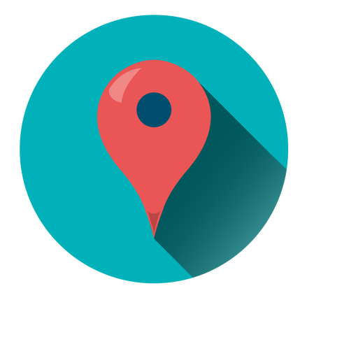 Location Pointer Round Icon Png - Location, Transparent background PNG HD thumbnail