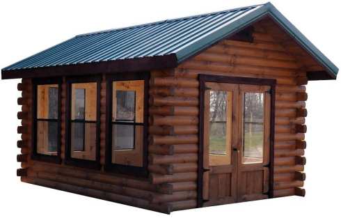 Beautiful Log Cabin House Des