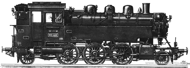 Br64 Kriegs Lokomotive - Lokomotive, Transparent background PNG HD thumbnail