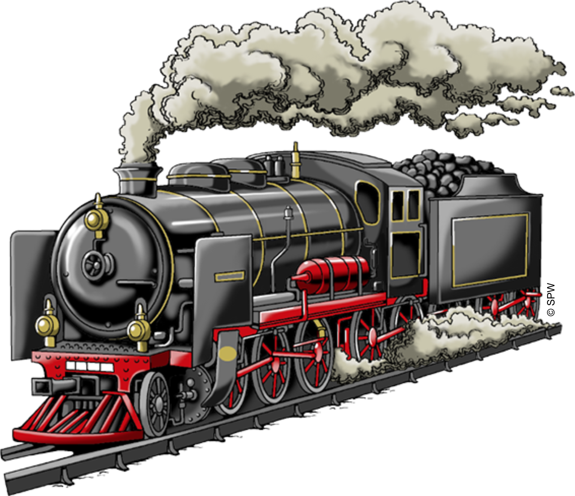 T Shirt Mit Eisenbahn Lokomotive Liliputbahn   Auch Mit Name - Lokomotive, Transparent background PNG HD thumbnail