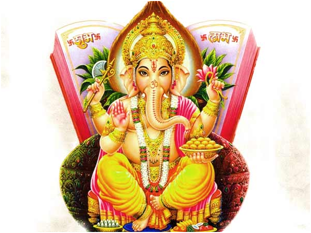 Png Lord Ganesh - The Son Of Shiva And Parvati, Ganesha Has An Elephantine Countenance With A Curved Trunk And Big Ears, And A Huge Pot Bellied Body Of A Human Being., Transparent background PNG HD thumbnail