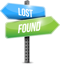 Lost and Found Clipart