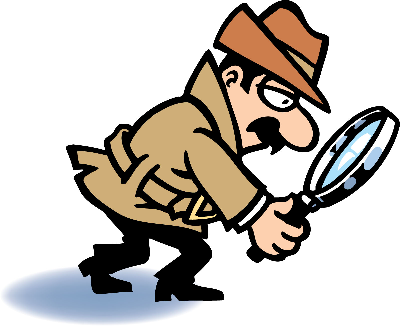 Kid Detective Clipart | Clipart Library   Free Clipart Images - Magnifying Glass Detective, Transparent background PNG HD thumbnail