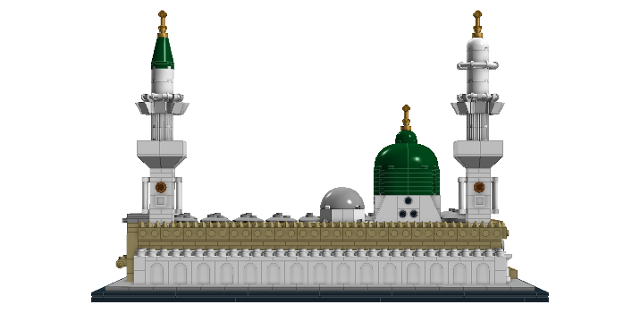 Png Masjid Nabawi - Building, Architecture, Lego, Wildchicken13, Dome, Mosque, Holy, Islamic, Green, Masjid, Al, Nabawi, Medina, Saudi, Arabia, Muslim, Arab,, Transparent background PNG HD thumbnail