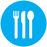 128X128 Px, Meal Icon 200X200 Png - Meal, Transparent background PNG HD thumbnail