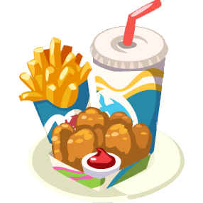 File:nuggets Meal Deal.png - Meal, Transparent background PNG HD thumbnail